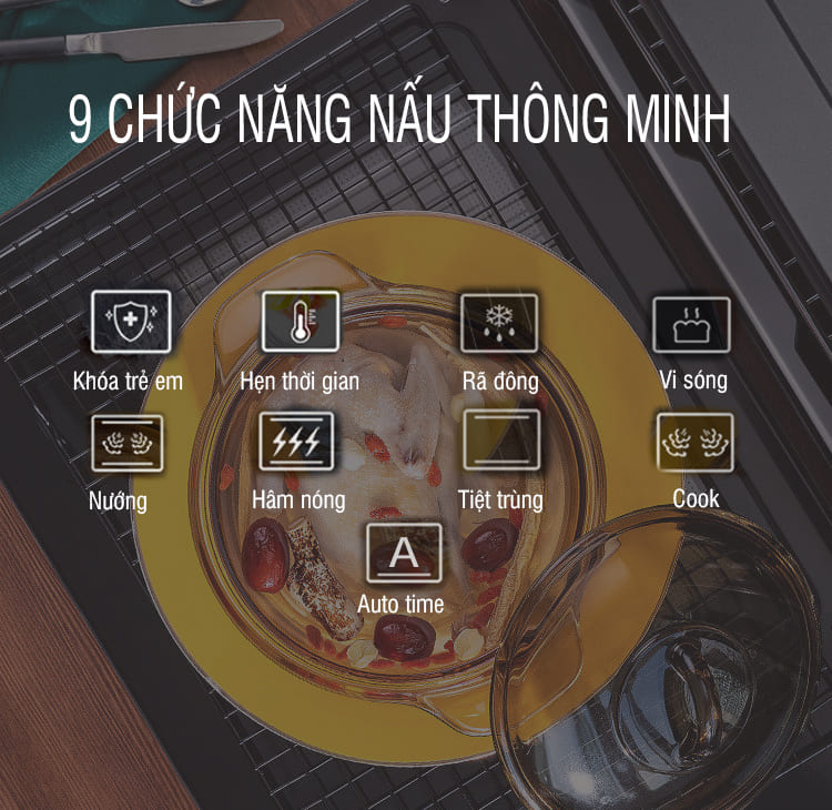 Lò Vi Sóng Chefs EH-MW801B