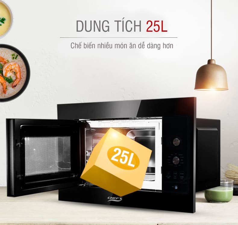 Lò Vi Sóng Chefs EH-MW801B