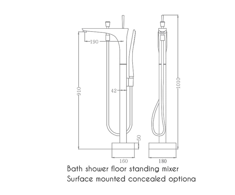  Sen tắm gắn bồn Euroking EU-61013