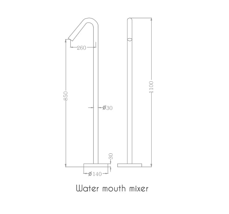  Sen tắm gắn bồn Nofer NO-61015 
