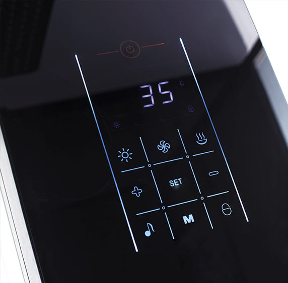 Phòng xông hơi Nofer NO-89101S (R) White