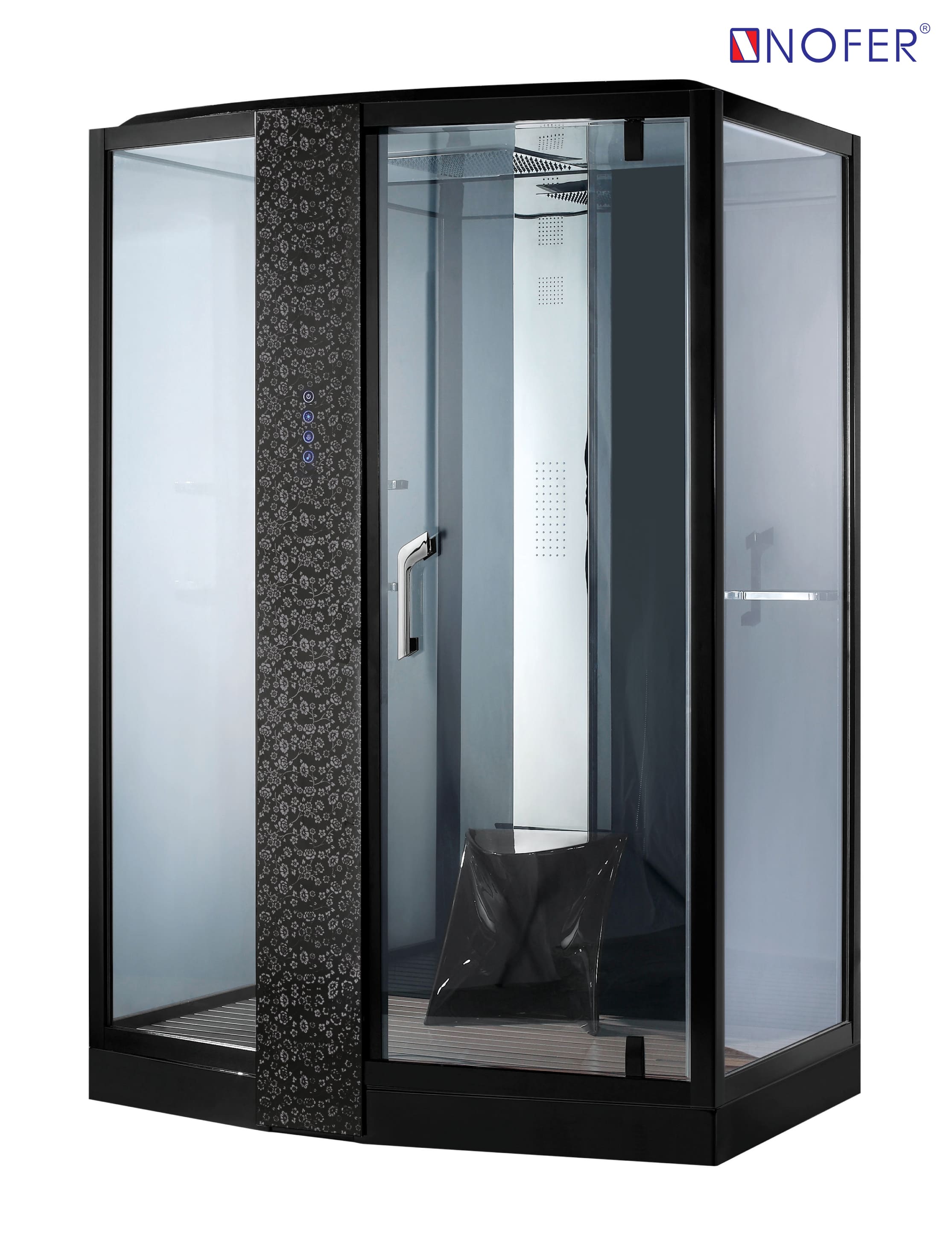 Phòng xông hơi Nofer NO-89102S Black 