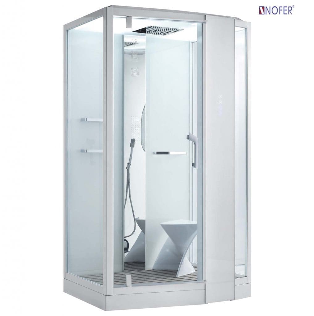 Phòng xông hơi Nofer NO-89105S (R) White