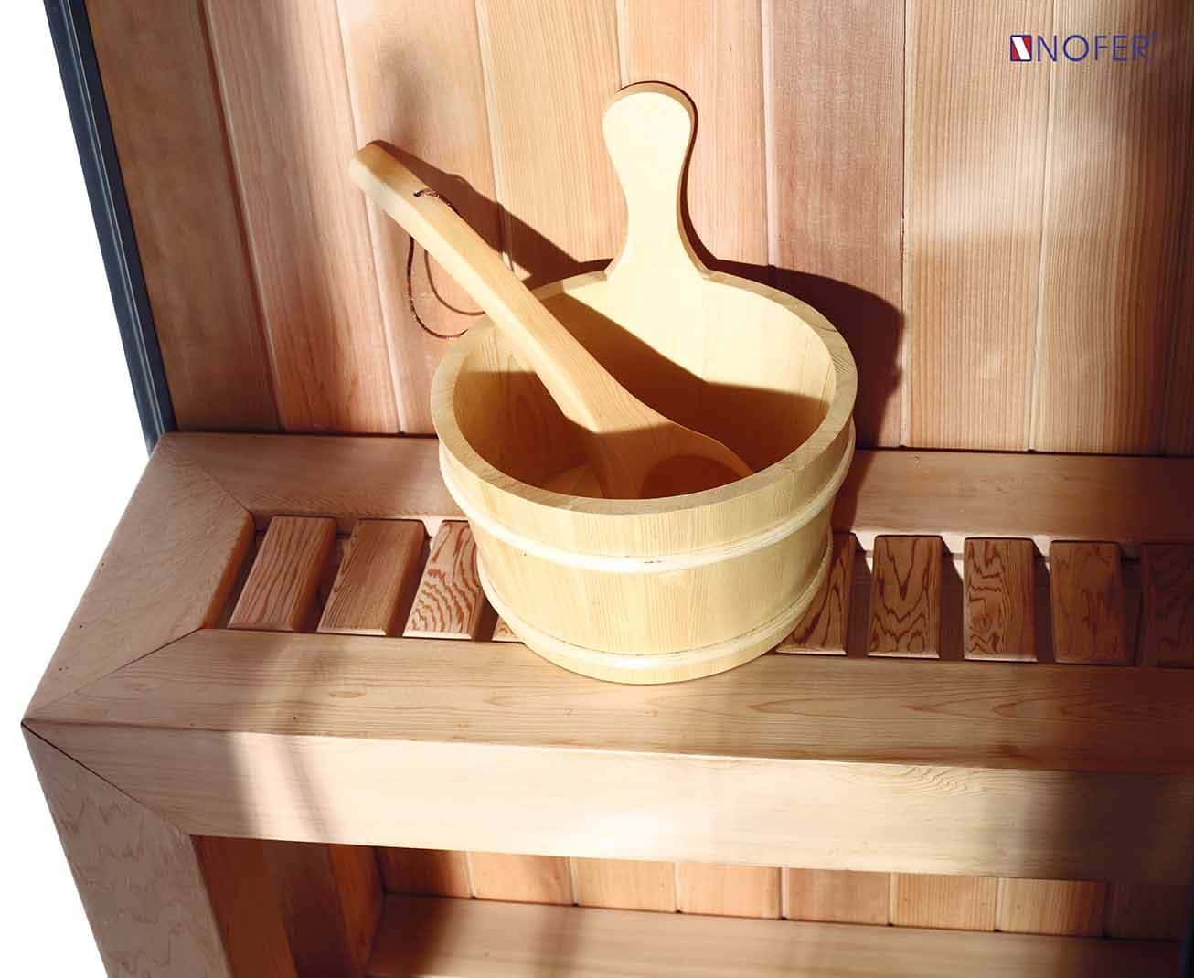 Phòng xông hơi Nofer NO-89103S White