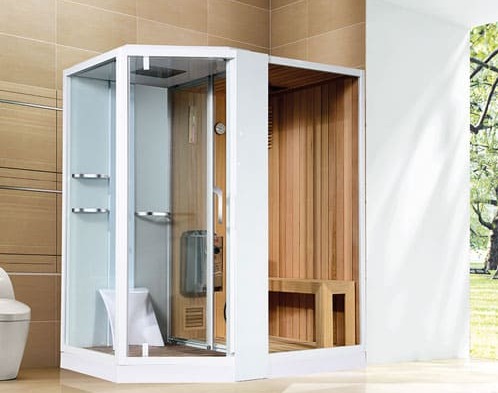 Phòng xông hơi Nofer NO-89103S White