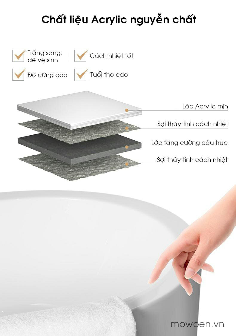 Bồn tắm Euroking EU-61106B