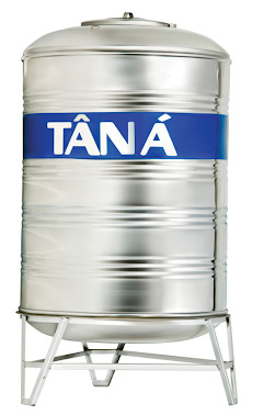 Bồn nước Tân Á 1300L đứng inox TA 1300 D