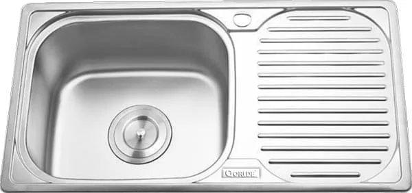 Chậu rửa bát 1 hố 1 bàn Inox GORLDE GD-0289