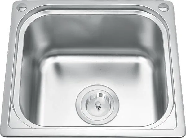 Chậu rửa bát 1 hố Inox GORLDE GD-018