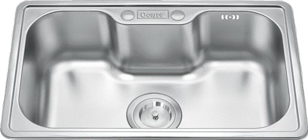 Chậu rửa bát 1 hố Inox GORLDE GD-027