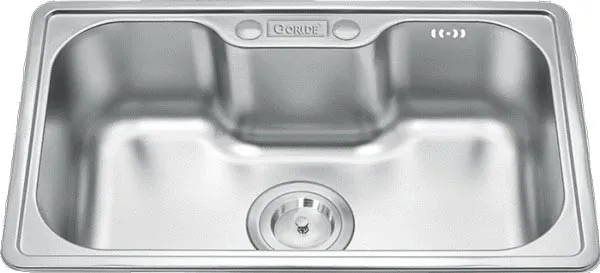 Chậu rửa bát 1 hố Inox GORLDE GD-027