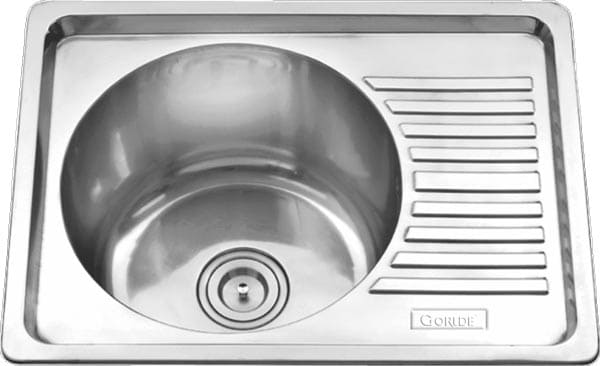 Chậu rửa bát 1 hố 1 bàn Inox GORLDE GD-0291