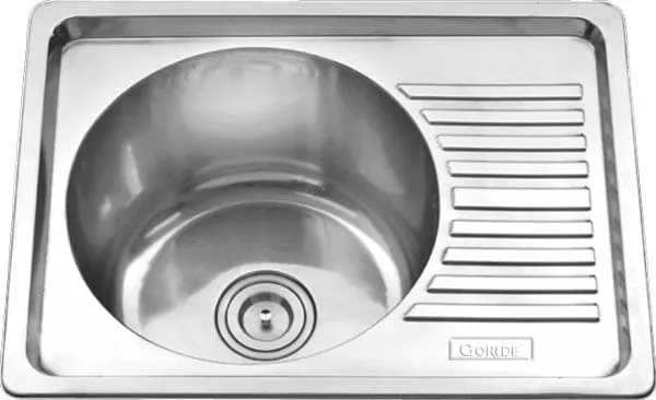 Chậu rửa bát 1 hố 1 bàn Inox GORLDE GD-0291