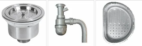 Chậu rửa bát 1 hố Inox GORLDE GD-039