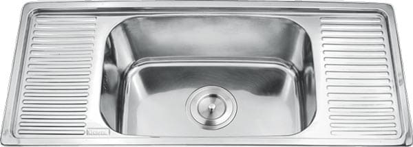 Chậu rửa bát 1 hố 1 bàn Inox GORLDE GD-5326