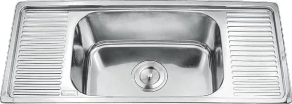 Chậu rửa bát 1 hố 1 bàn Inox GORLDE GD-5326
