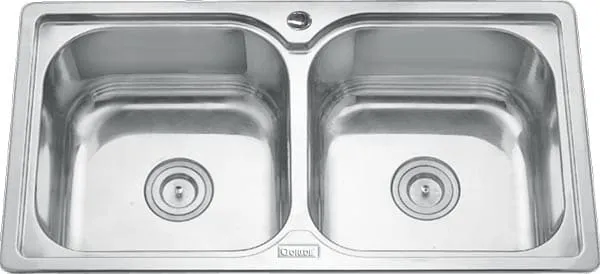 Chậu rửa bát 2 hố cân Inox Gorlde GD-5222