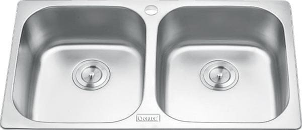 Chậu rửa bát 2 hố cân Inox Gorlde GD-5304