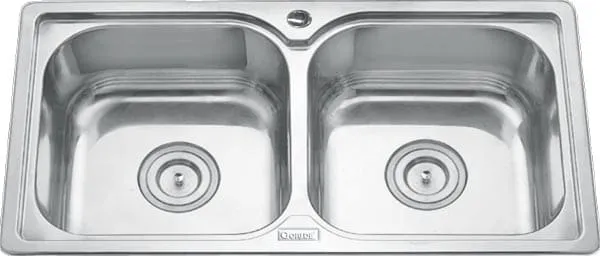 Chậu rửa bát 2 hố cân Inox Gorlde GD-5406