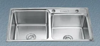 Chậu rửa bát 2 hố SUS 304 Gorlde GD-944