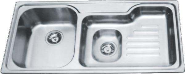 Chậu rửa bát 2 hố SUS 304 Gorlde GD-9039