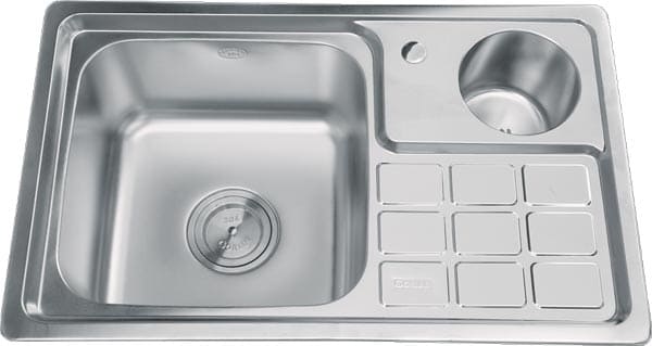 Chậu rửa bát 1 hố SUS 304 Gorlde GD-928