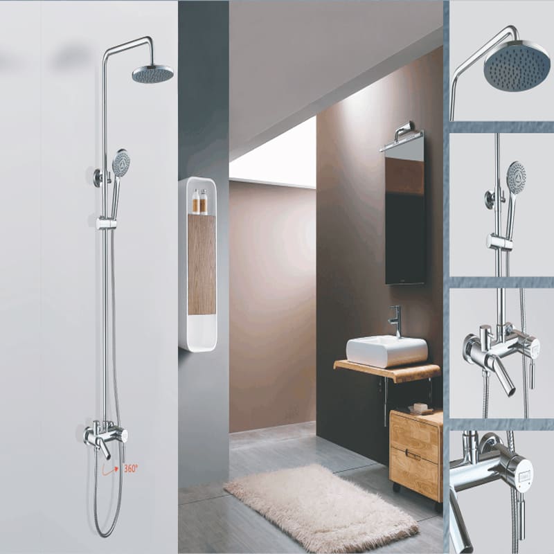  Sen tắm cây đứng nóng lạnh Gorlde 8711