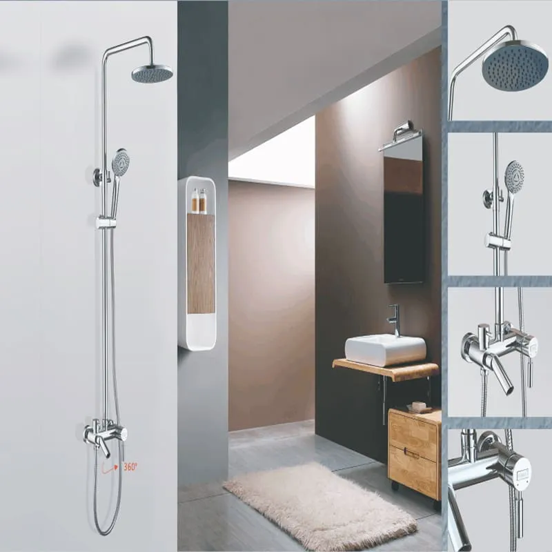  Sen tắm cây đứng nóng lạnh Gorlde 8711