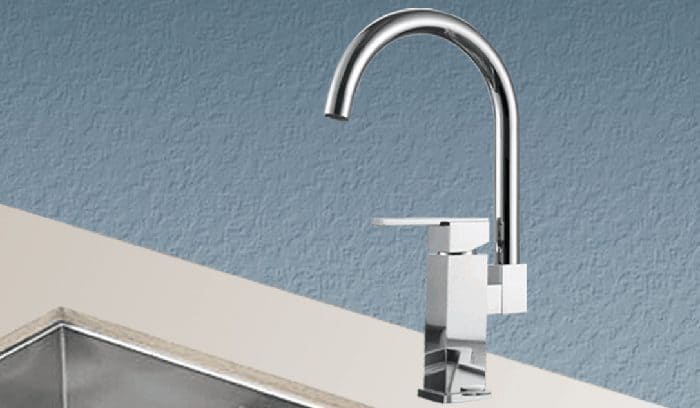 Vòi rửa bát nóng lạnh GORLDE 7065(gắn chậu)