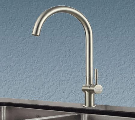 Vòi rửa bát nóng lạnh GORLDE 8244(gắn chậu)