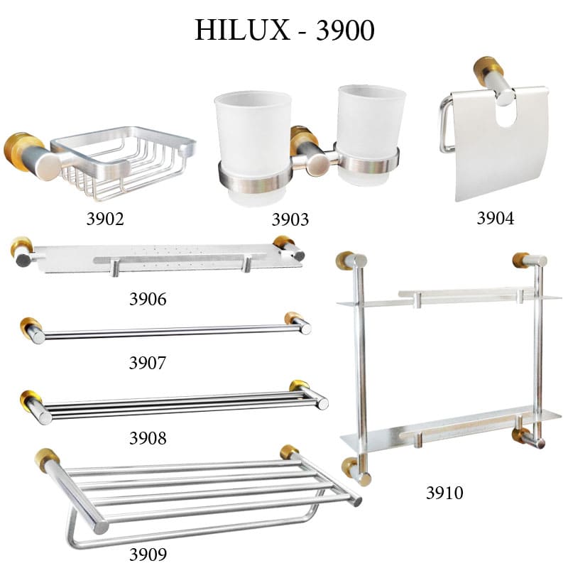 Bộ phụ kiện phòng tắm Hilux 3900