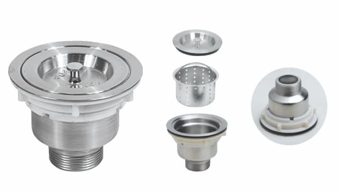 Xi phông chậu rửa bát Gorlde X110 