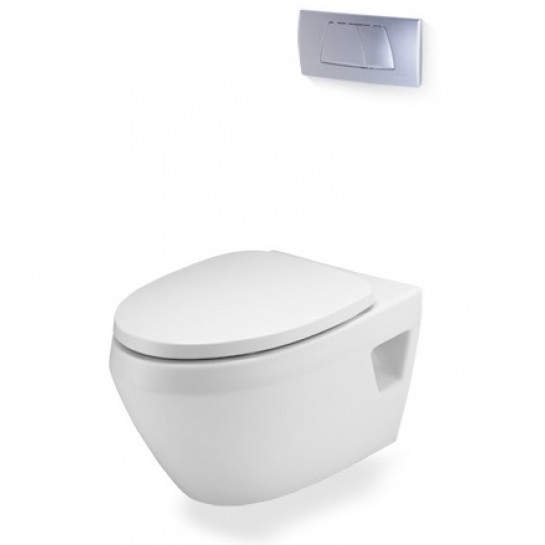 Bàn cầu treo tường Nahm SVC2860HW10N01