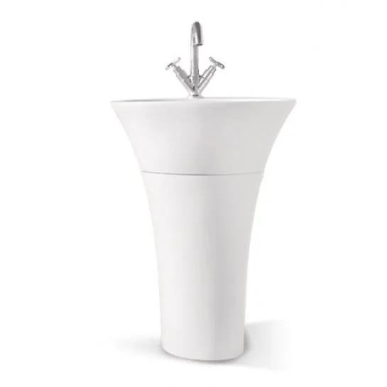 Chậu rửa mặt chân dài  Nahm SVP2480WP00N01