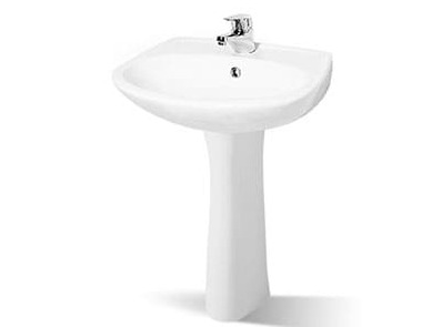 Chậu rửa mặt treo tường chân dài Nahm SVW2100505XN01 SVH2100S300N01