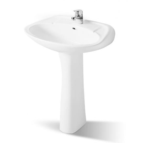 Chậu rửa mặt treo tường chân dài Nahm SVW2310605XN01 SVH2310S300N01