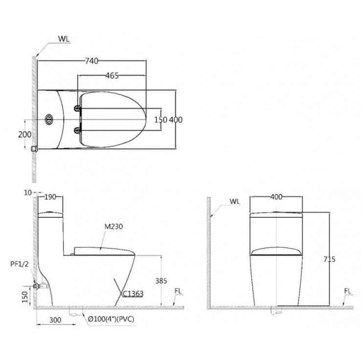 ban-ve-ky-thuat-bon-cau-1-khoi-caesar-cd1363