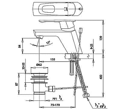 ban-ve-ky-thuat-voi-rua-mat-lavabo-nong-lanh-cotto-ct260n