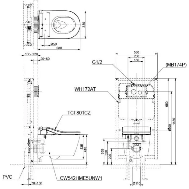 ban-ve-bon-cau-treo-tuong-nap-dien-tu-toto-cw542hme5unw1-tcf801cz-nw1-wh172at