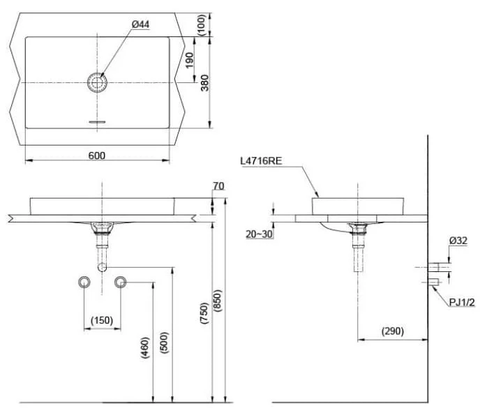 ban-ve-chau-rua-lavabo-dat-ban-toto-lt4716mtg17-cmw