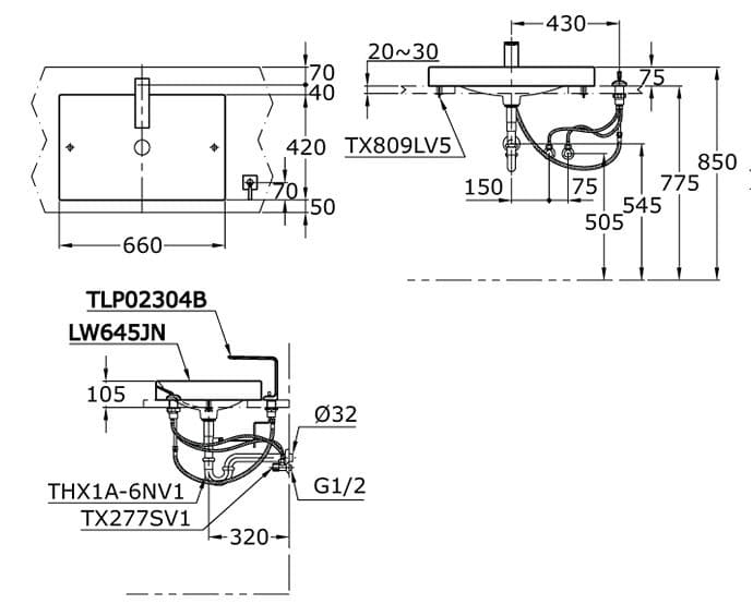 ban-ve-chau-rua-lavabo-dat-ban-toto-lw645jnw-f-w