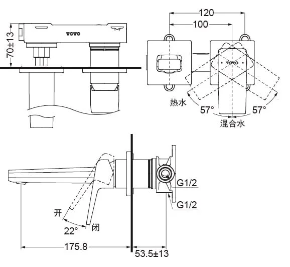 ban-ve-voi-lavabo-nong-lanh-gan-tuong-2-lo-toto-tlg10307bb
