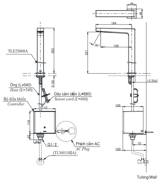 ban-ve-voi-cam-ung-tu-dong-toto-tle25008a