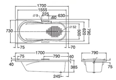 ban-ve-bon-tam-kohler-pelican-k-14882x-wk
