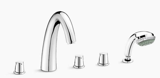 Sen vòi xả bồn tắm Kohler FAIRFAX K-18876T-CP