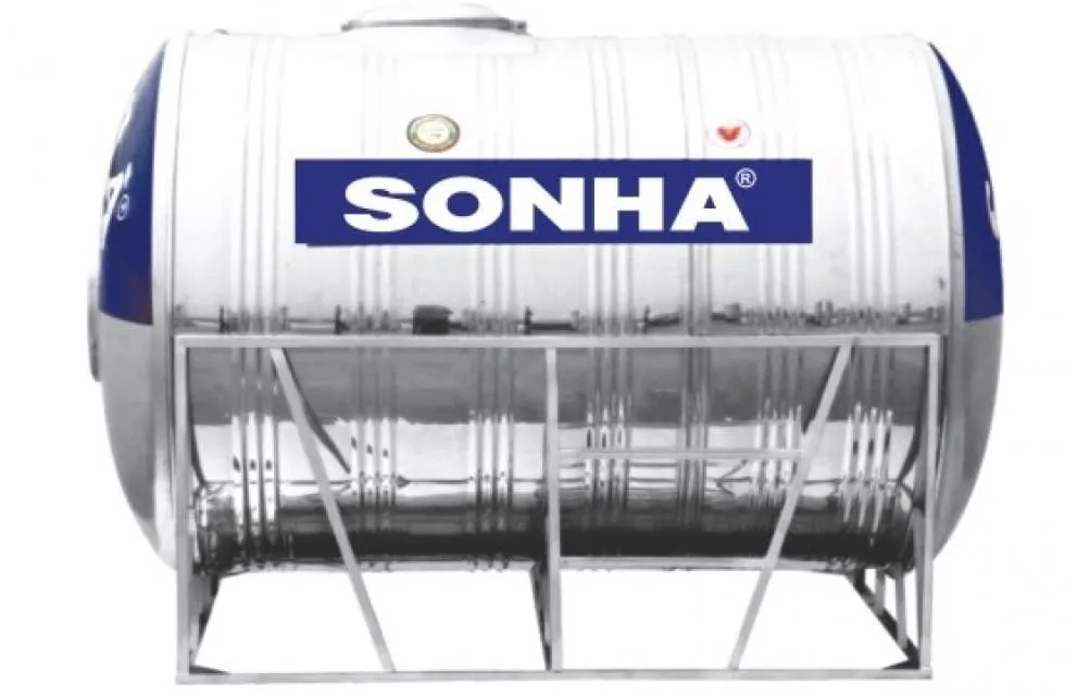 Bồn inox Sơn Hà 1500l ngang phi 960