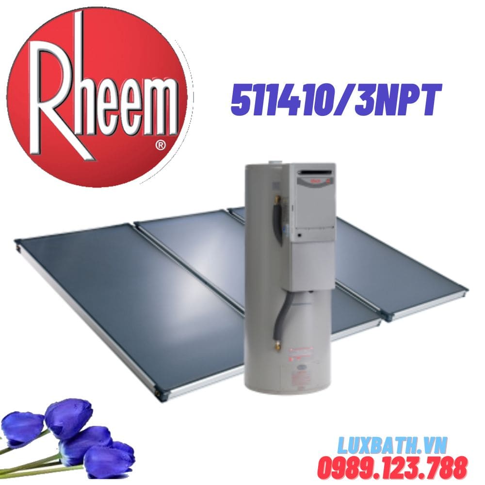 Máy nước nóng năng lượng mặt trời Rheem 511410/3NPT