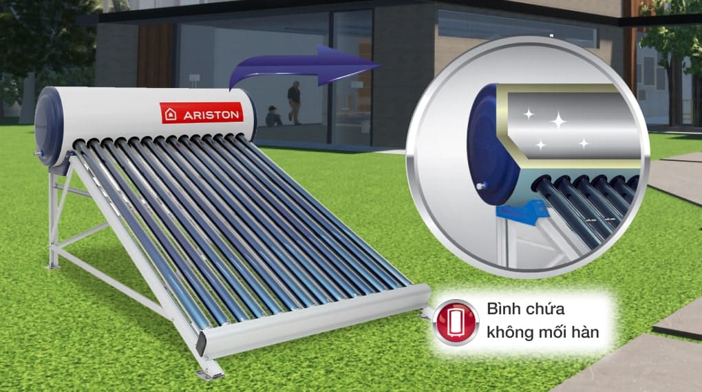 Bình chứa không mối hàn Ariston Eco2