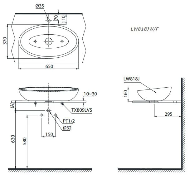 ban-ve-ky-thuat-chau-rua-mat-ban-da-toto-lw818jwf