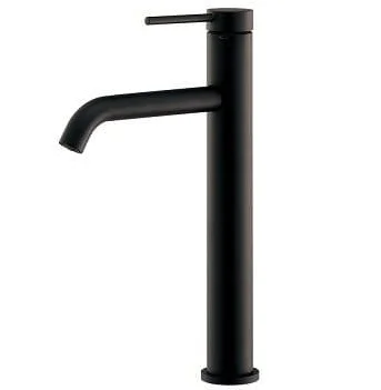 Vòi lavabo rửa mặt đen Kakudai 183-227-D